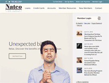 Tablet Screenshot of natcocu.org